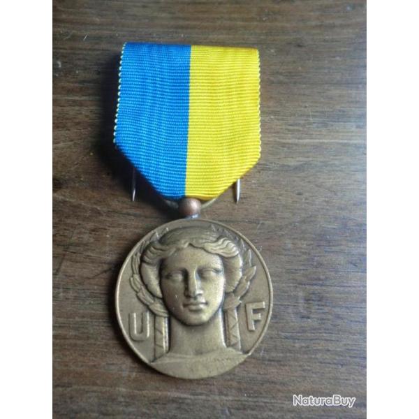 medaille l union federale des combattants