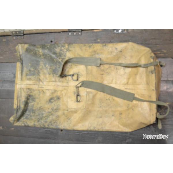 Sac  dos tanche Arme Franaise caoutchouc EEB - camouflage sable, Guerre du Golf Irak Daguet (A)