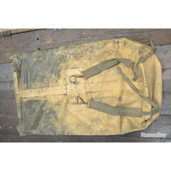 Sac � dos �tanche Arm�e Fran�aise caoutchouc EEB - camouflage sable, Guerre du Golf Irak Daguet (F)