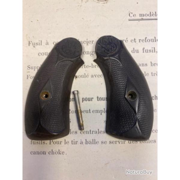 Plaquettes pour sw double action et hammerless 32 sw