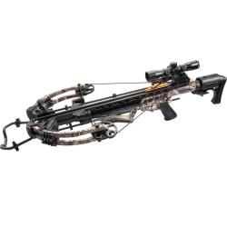 Arbal&egrave;te &agrave; poulies XB58 Kraken 200 lbs 405 FPS + Lunette de vis&eacute;e 4x32 + carquois Camouflage