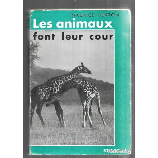 les animaux font leur cour de maurice burton
