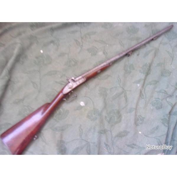 fusil de chasse � percussion poudre noire