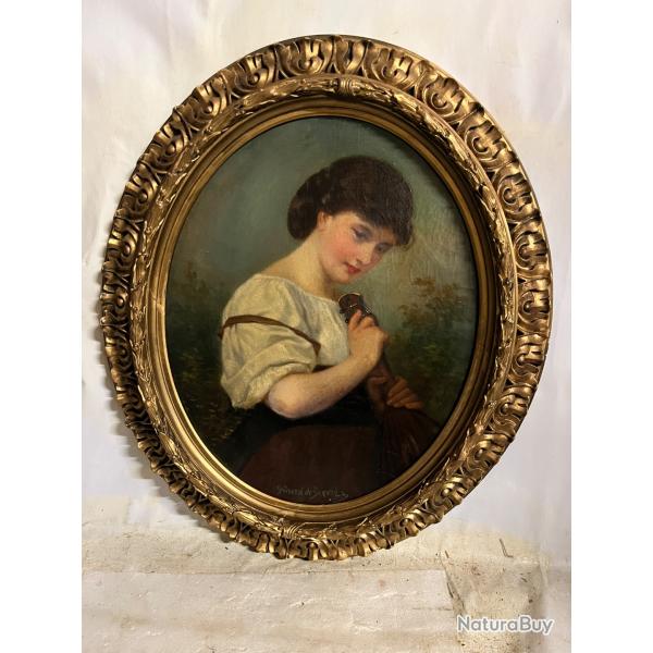 Lucien victor Guirand de SCEVOLA   huile sur toile