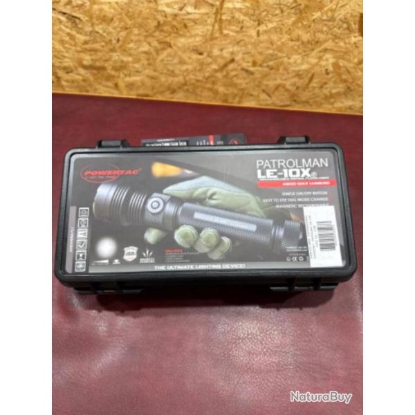 Lampe Powertac Patrolman LE-10X 4200 max lumens