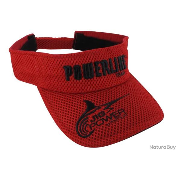 Visi�re Powerline Jig Power rouge