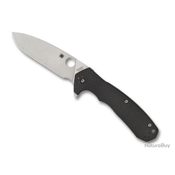 BEL581 COUTEAU SPYDERCO "AMALGAM" LAME ACIER FLIPPER MECANISME COMPRESSION LOCK NEUF