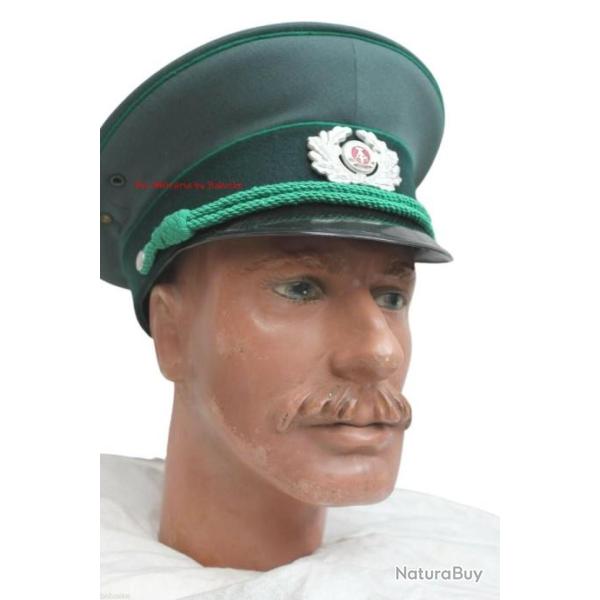 Tour de tte 56 cm Casquette des gardiens du Mur de Berlin Fabrication 1980