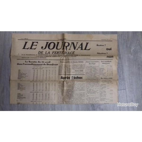 Journal de la Fert� Mac� 1936