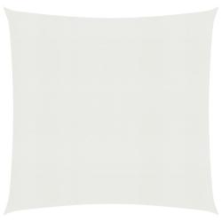 Voile toile d'ombrage parasol 160 g/m&sup2; 3 x 3 m PEHD blanc 02_0009014