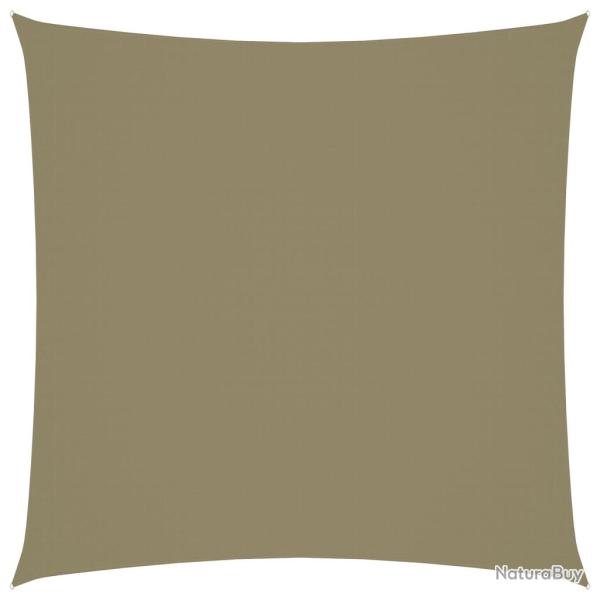 VVoile toile d'ombrage parasol tissu oxford carr� 4,5 x 4,5 m beige 02_0009492