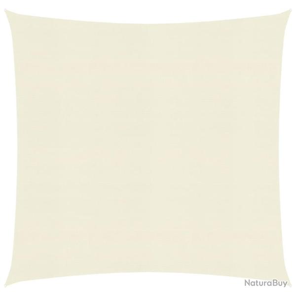 Voile d'ombrage 160 g/m� 7 x 7 m cr�me PEHD 02_0009111