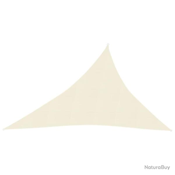 Voile d'ombrage 160 g/m� 3 x 4 x 5 m cr�me PEHD 02_0009086