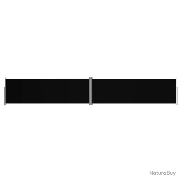 Auvent lat�ral r�tractable 160 x 1000 cm noir 02_0007438