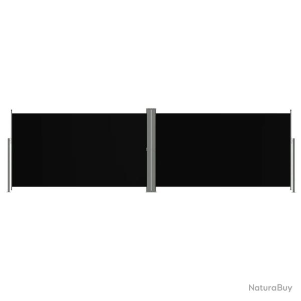 Auvent lat�ral r�tractable 180 x 600 cm noir 02_0007443