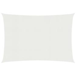 Voile d'ombrage 160 g/m&sup2; 2 x 2,5 m PEHD blanc 02_0009004