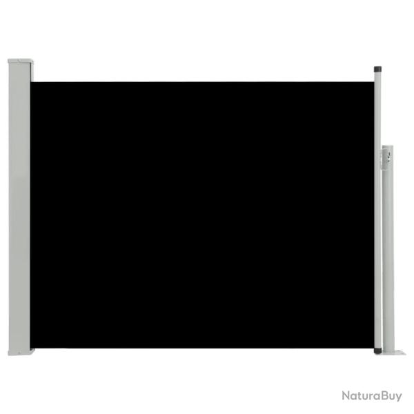 Auvent lat�ral r�tractable de patio 140 x 500 cm noir 02_0007259