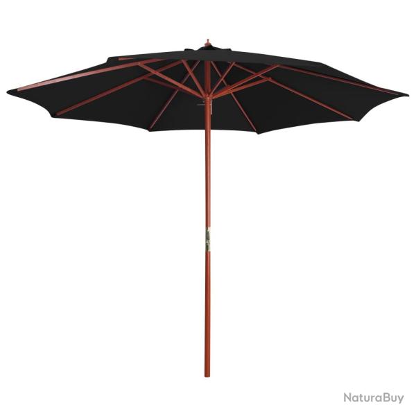Parasol avec mt en bois 300 x 258 cm noir 02_0008118