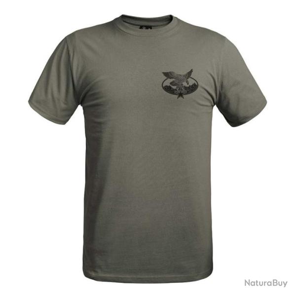 T shirt Strong Troupes de Montagne vert olive Vert Olive