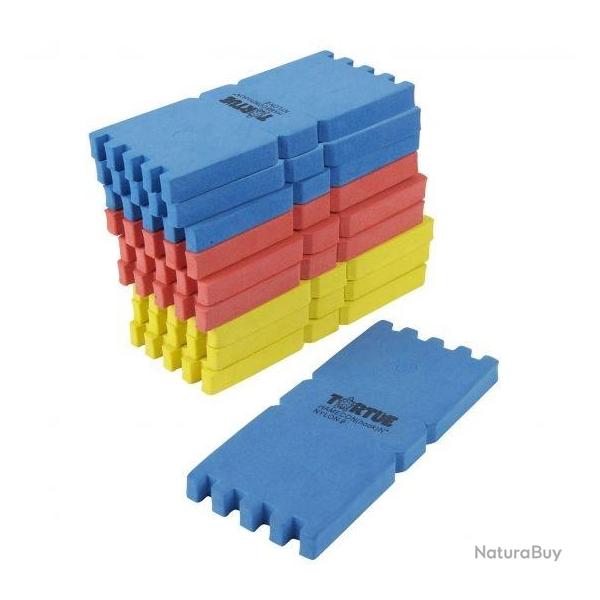 PLIOIR RECTANGULAIRE MOUSSE 12X5.5CM PAR 10