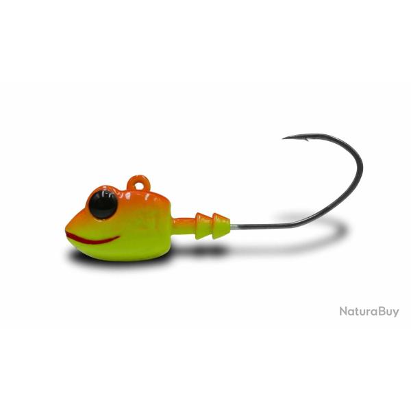 T�te Plomb�e VMC Frog Jig Firetiger 14g Par 3 2/0