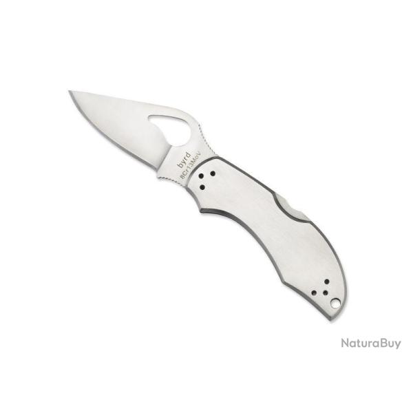 BEL592 COUTEAU BYRD KNIVES "ROBIN 2" LAME ACIER MANCHE 8.5CM INOX NEUF