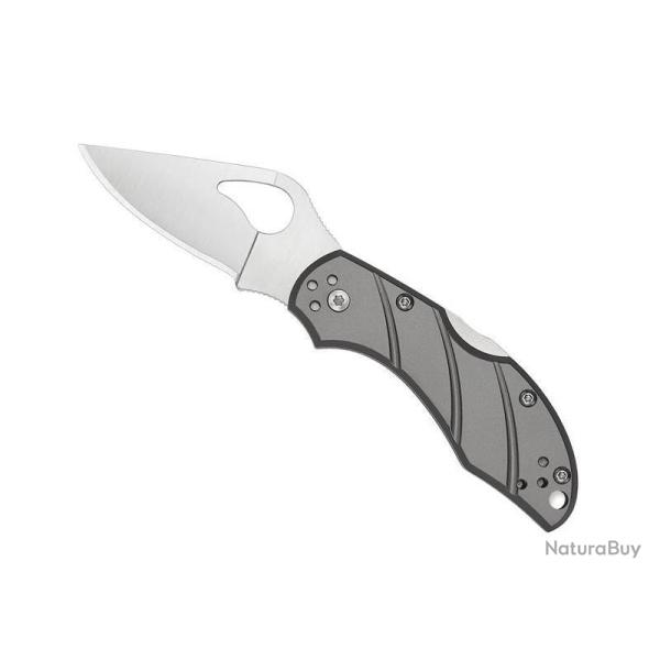 BEL595 COUTEAU BYRD KNIVES "ROBIN 2" LAME ACIER MANCHE 8.5CM TITANIUM NEUF