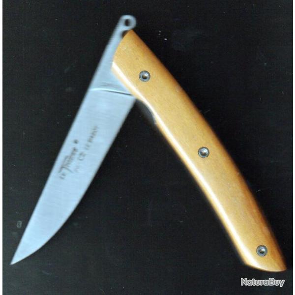 THIERS LINER LOCK en CADE -odeur �pic�e -GRATUIT couteau Grav� Pr�nom