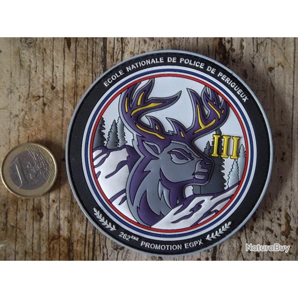 �cusson obsol�te ! �cole police P�rigueux insigne PVC collection