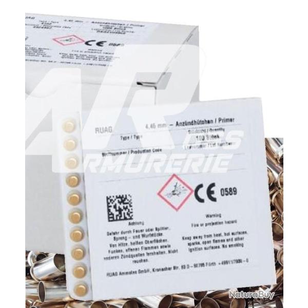 Amorces RUAG Boxer Small Pistol (x100)