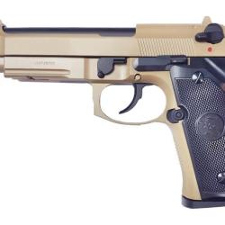 M9 A1 Gaz Tactique Blowback Metal Desert (KJ Works)