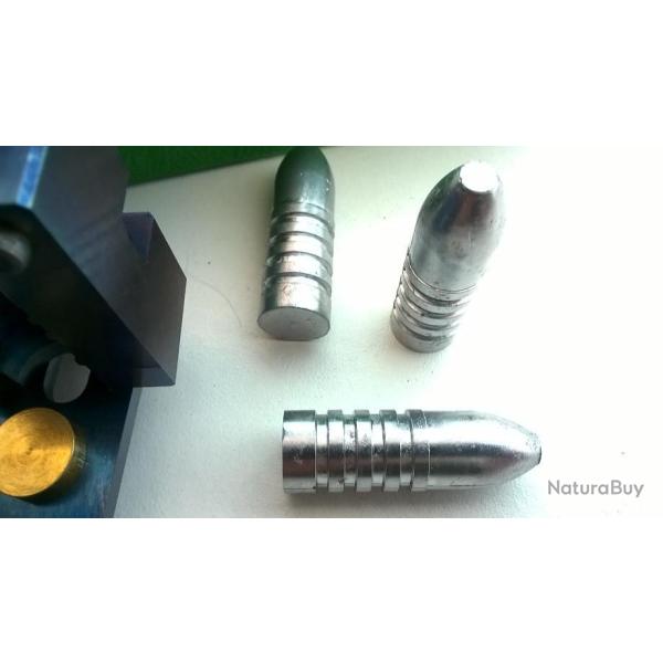 25 Ogives du moule HENSEL SPECIAL Gibbs calibr�es / graiss�es .451 ou .450 - 540 grains