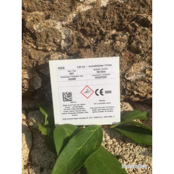 DISPONIBLE immdiatement 100 amorces RUAG-RWS 5341 Large Rifle