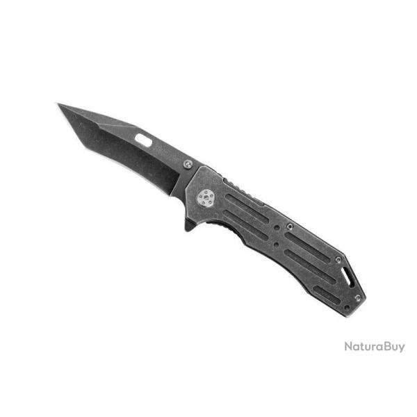 BEL617 COUTEAU KERSHAW "LIFTER" LAME A TROU ACIER SPEEDSAFE MANCHE 11.5CM INOX BLACKWASH NEUF
