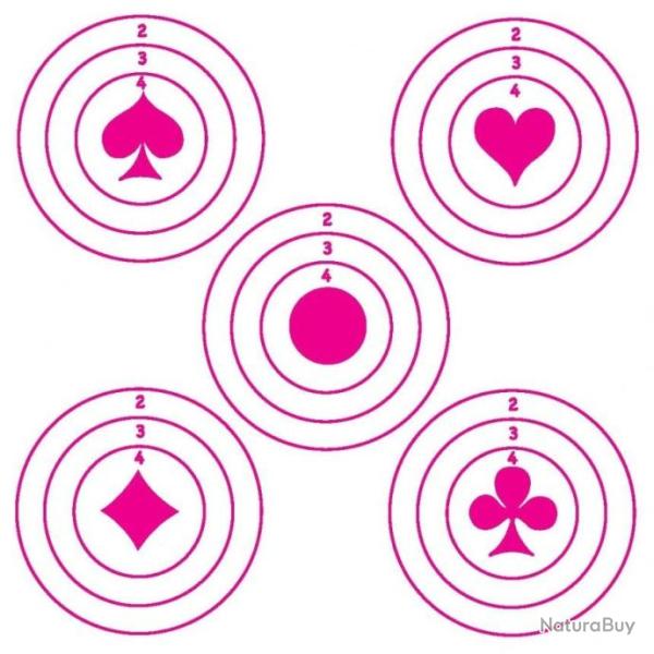 Cible 4AS 14 x 14 cm, par 100 | Umarex (800201)