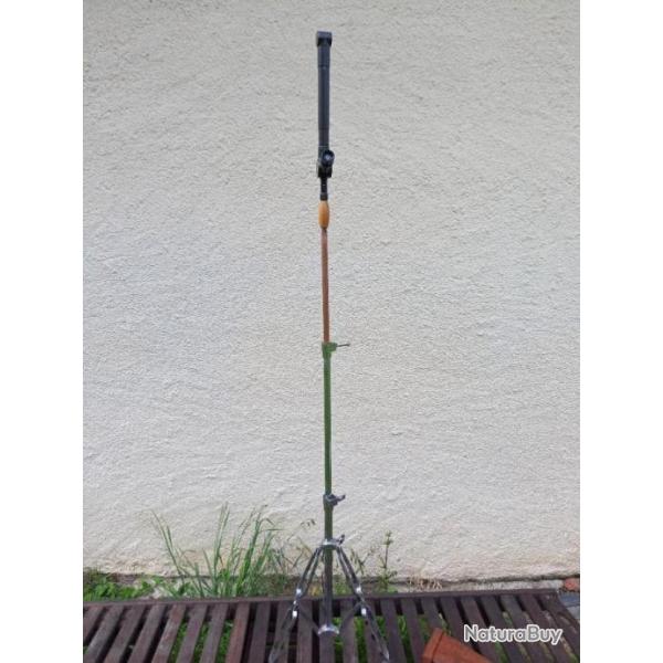 ANCIEN PERISCOPE " SRPI PUTEAUX " . AVEC SON ETUI CUIR . LE TOUT PARFAIT  ETAT . FAB FRANCAISE .