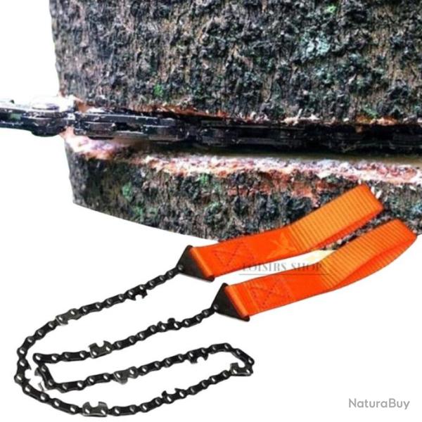 Scie � main cha�ne Nordic Pocket Saw manuelle orange
