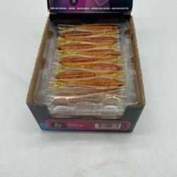 Leurre souple Fox Rage slick finesse 9 cm jaune