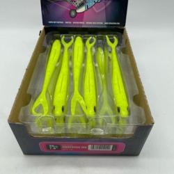 Leurre souple Fox Rage slick finesse 20 cm jaune fluo