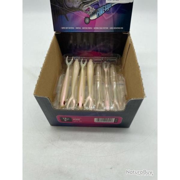 Leurre souple Fox Rage slick finesse 13 cm beige