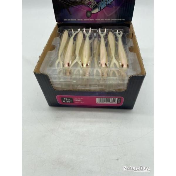 Leurre souple Fox Rage slick finesse 11 cm beige