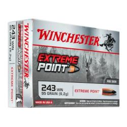 243 WINCHESTER Extreme Point 95 gr LIVRAISON OFFERTE