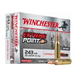 243 WINCHESTER Extreme Point 95 gr LIVRAISON OFFERTE
