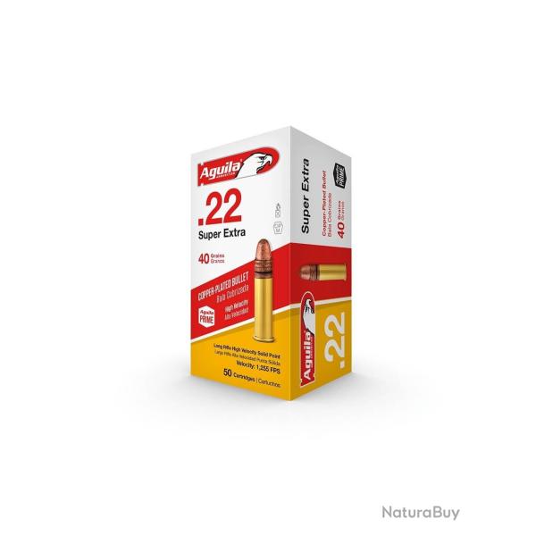 AGUILA SP HV Super Extra Grande Vitesse 22 LONG RIFLE 40GR