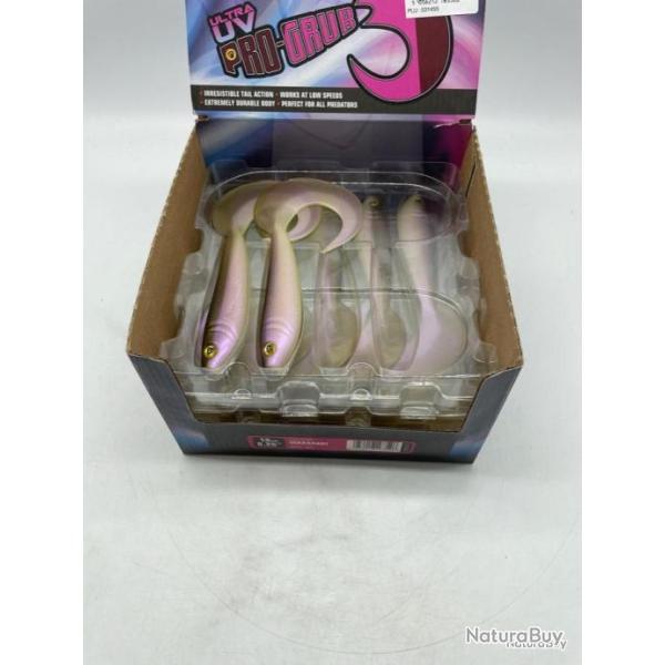 Leurre souple Fox Rage zander pro grub 16 cm marron