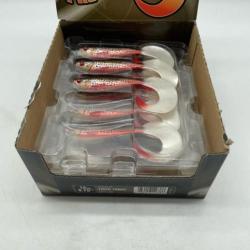 Leurre souple Fox Rage zander pro grub 12 cm rouge