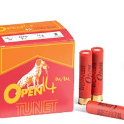 Boite de 25 Cartouches TUNET Open Plomb 6 cal. 32-14mm