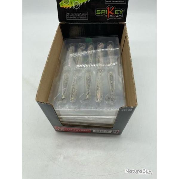 Leurre souple Fox Rage spikey shad 6 cm blanc