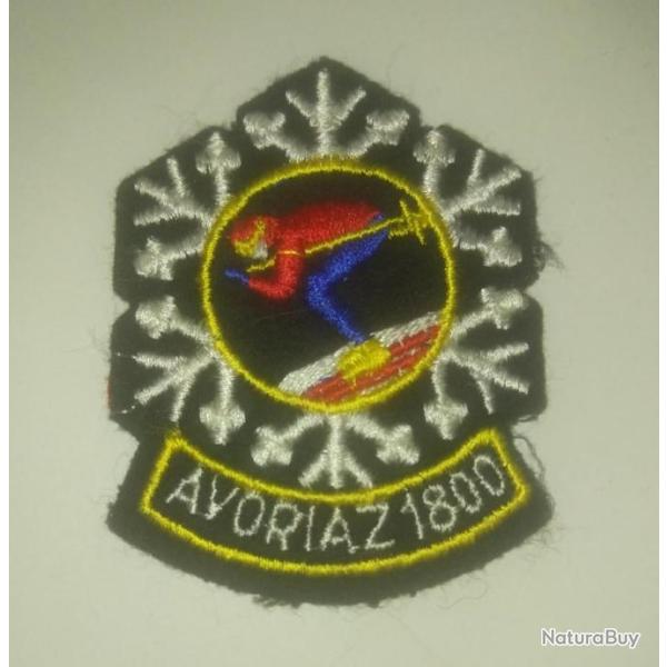 �cusson brod� : "AVORIAZ 1800"