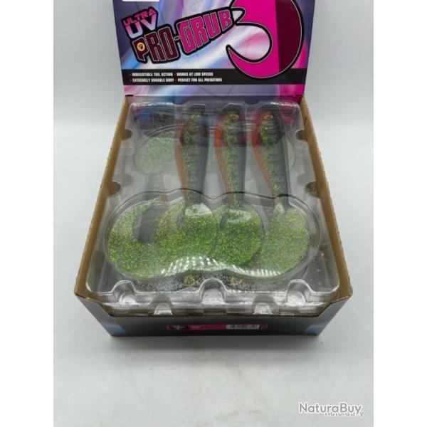 Leurre souple Fox Rage pro grub 23 cm vert